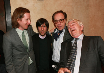 Peter Bogdanovich, Seymour Cassel, Jason Schwartzman and Wes Anderson at event of Fantastic Mr. Fox (2009)