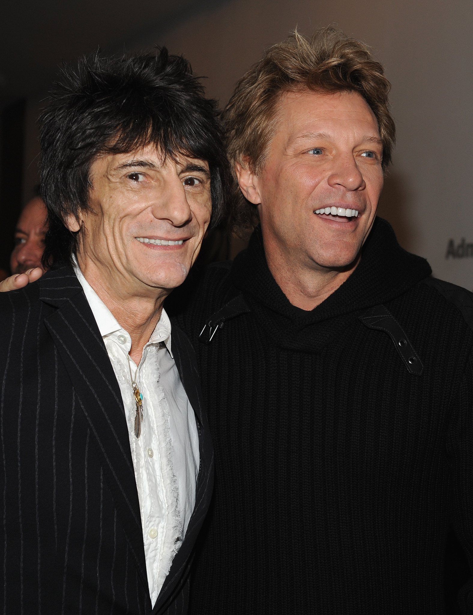 Jon Bon Jovi and Ronnie Wood at event of Stand Up Guys (2012)