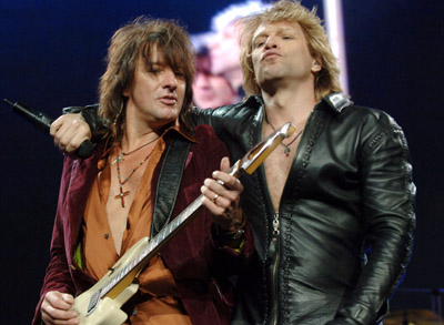 Jon Bon Jovi, Richie Sambora and Bon Jovi