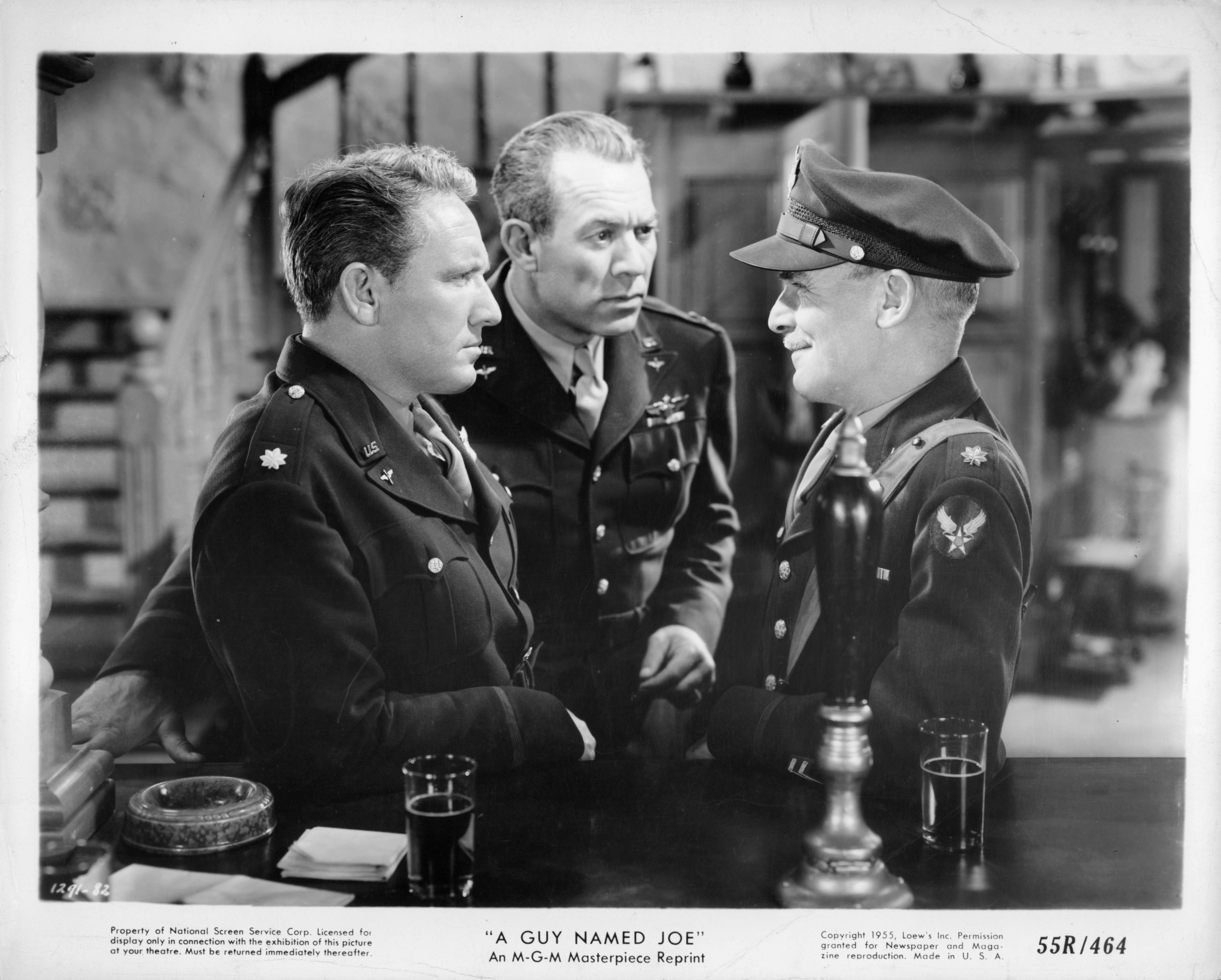 Still of Spencer Tracy, Ward Bond and James Gleason in A Guy Named Joe (1943)