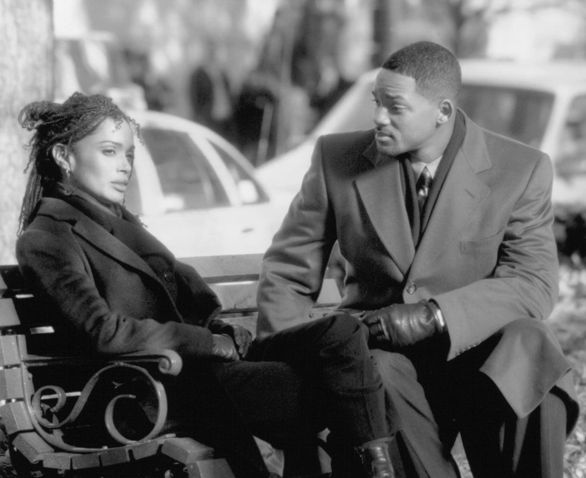 Still of Will Smith and Lisa Bonet in Valstybes priesas (1998)