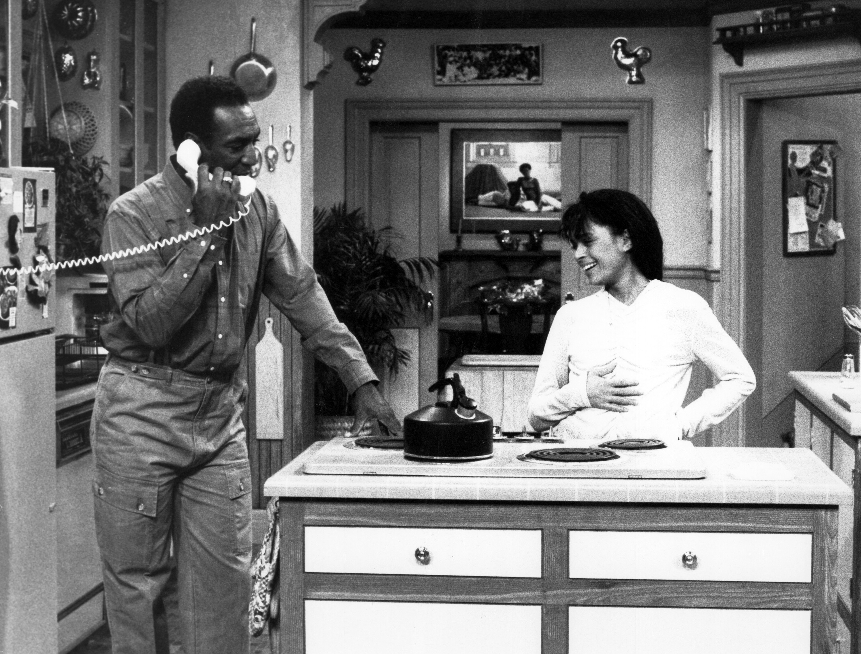 Still of Lisa Bonet and Bill Cosby in The Cosby Show (1984)