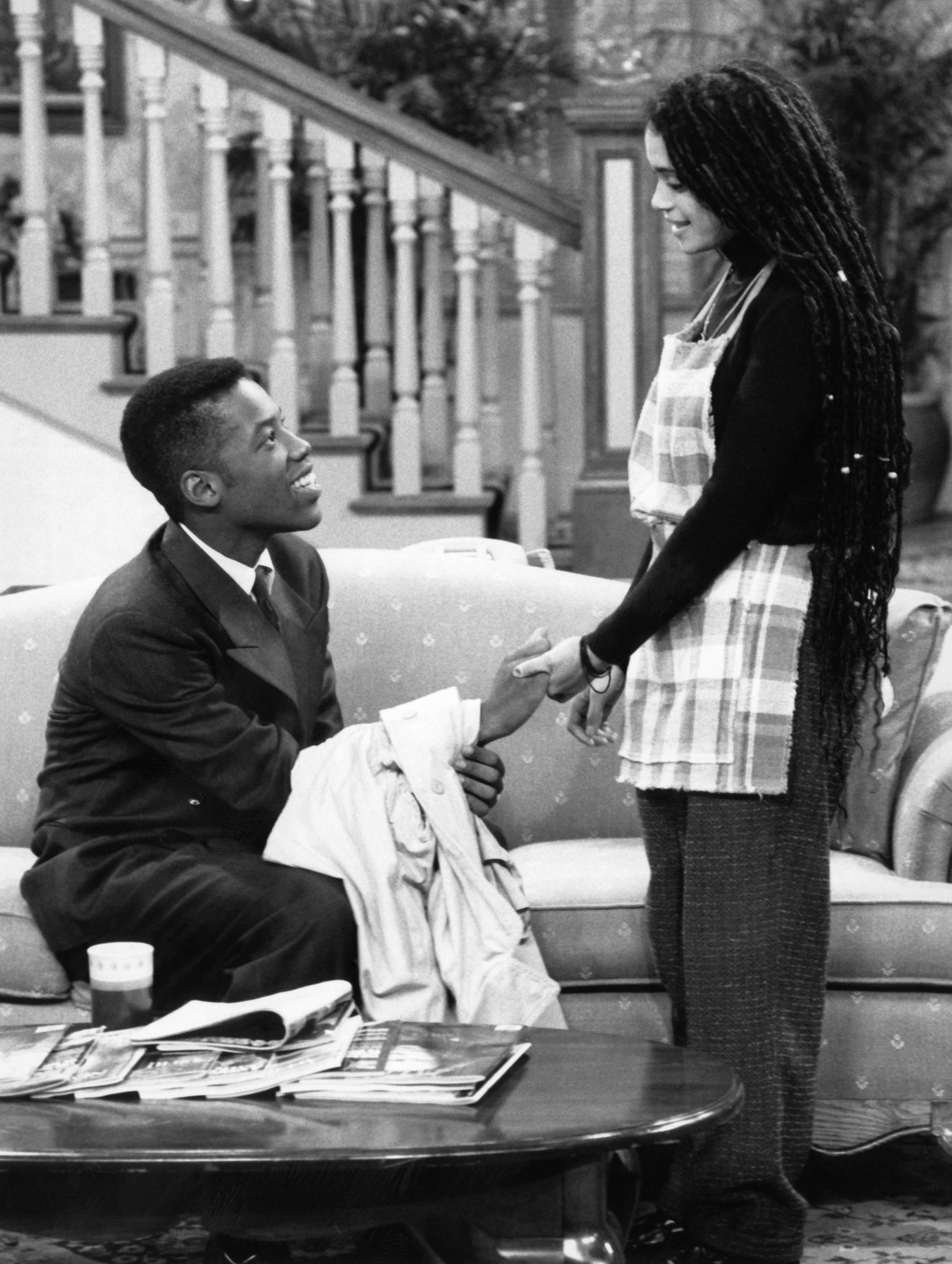 Still of Lisa Bonet and Kadeem Hardison in A Different World (1987)