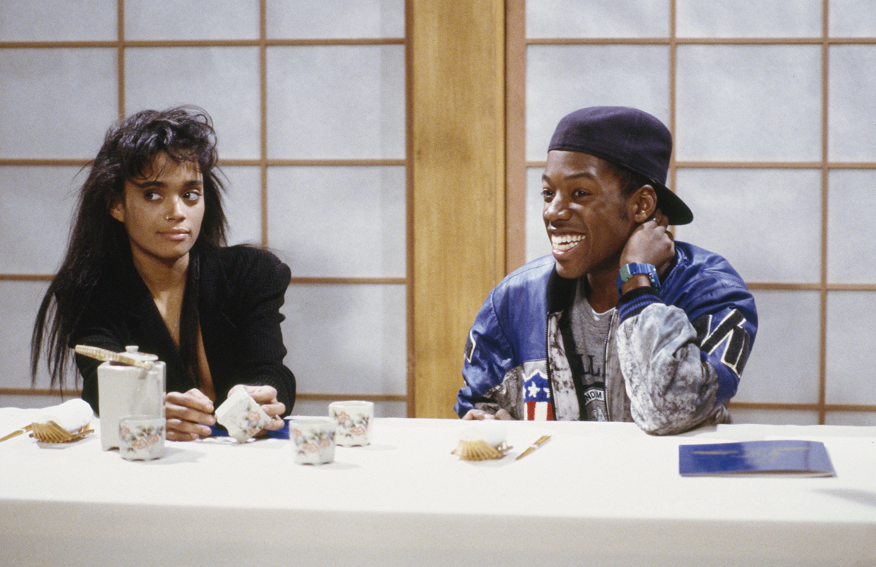 Still of Lisa Bonet and Kadeem Hardison in A Different World (1987)