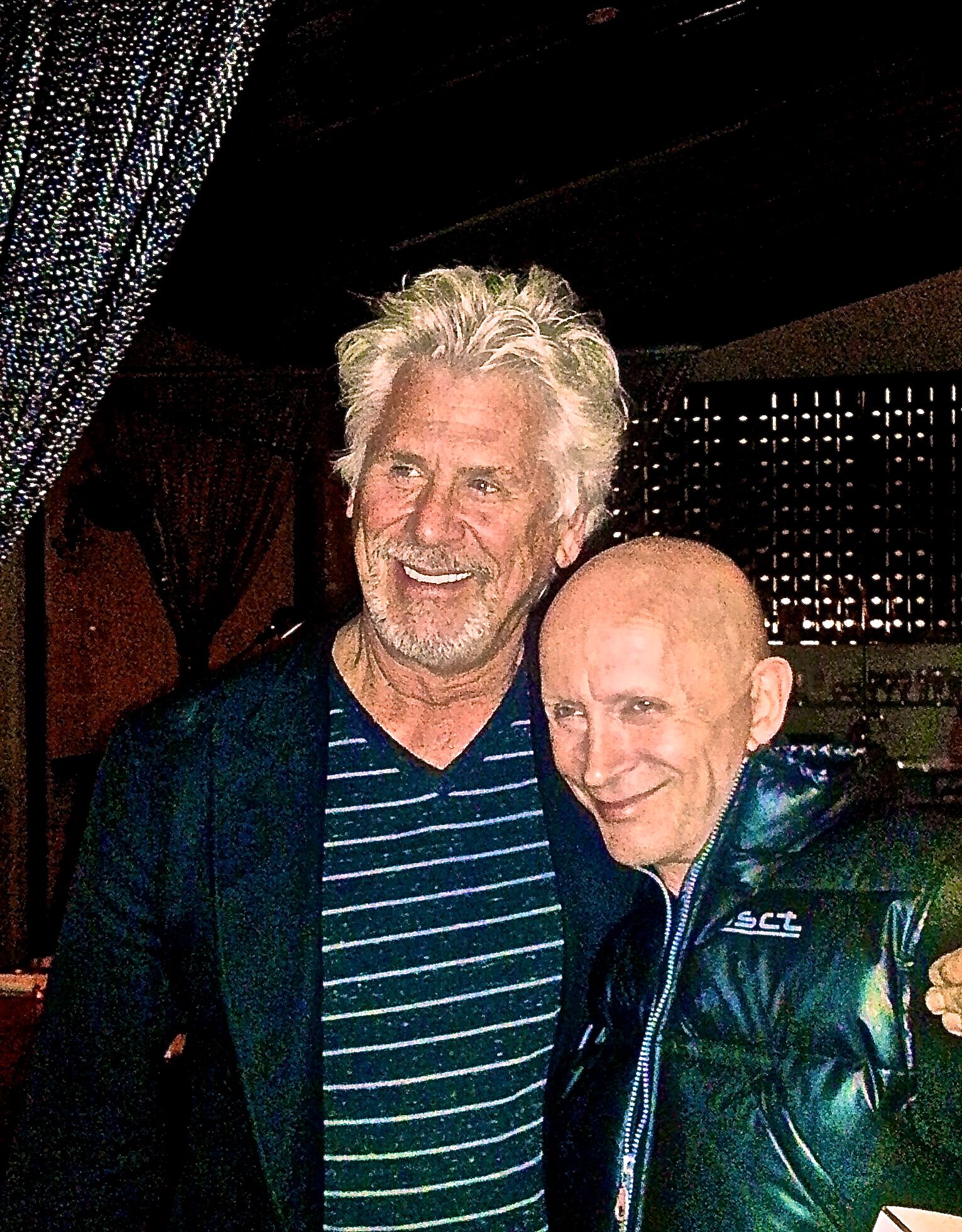 barry bostwick and richard o'brien at ROCKY HORROR PICTURE SHOW screening 2014