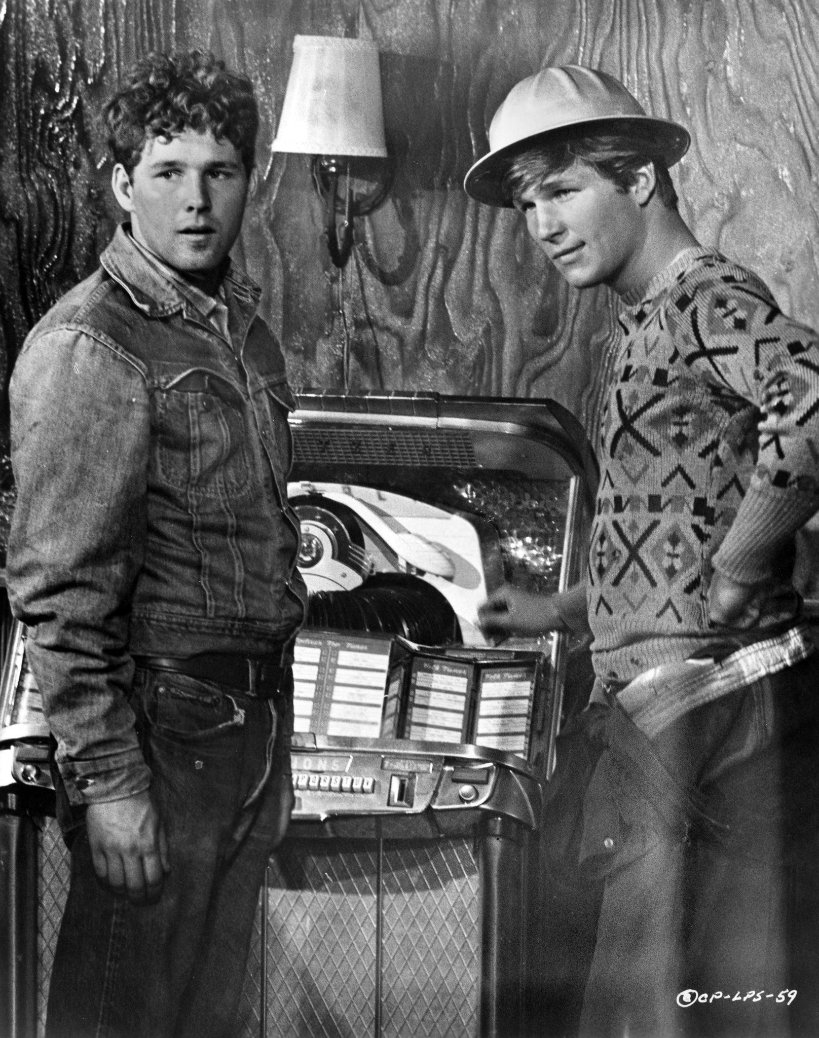 Still of Jeff Bridges and Timothy Bottoms in The Last Picture Show (1971)