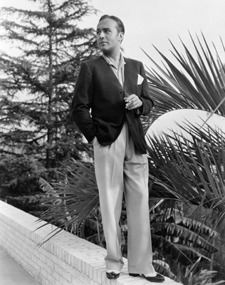Charles Boyer at home