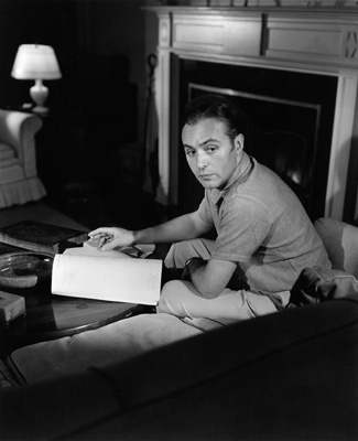 Charles Boyer at home