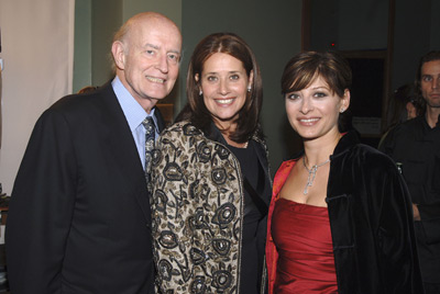 Lorraine Bracco, Peter Boyle and Maria Bartiromo