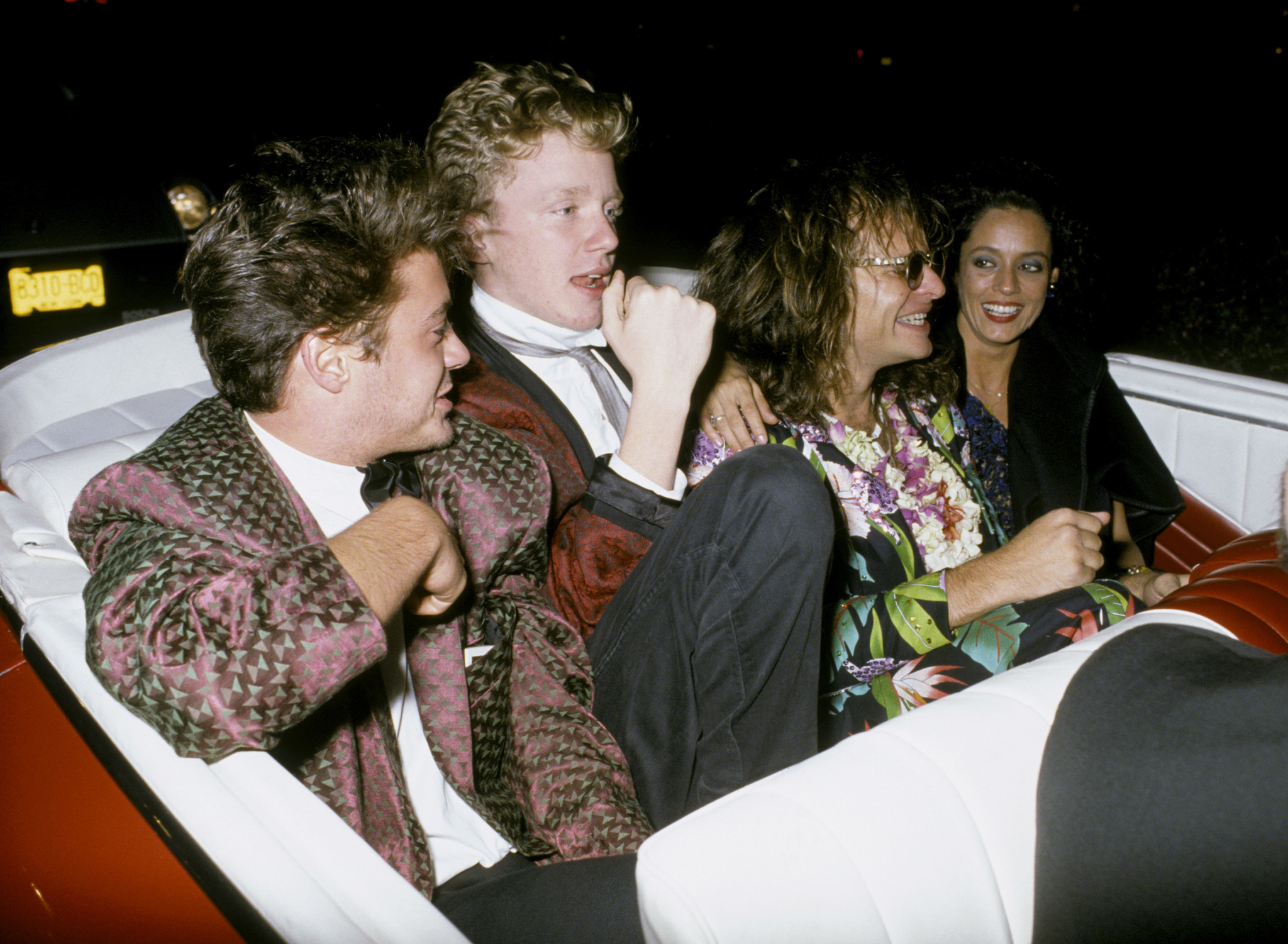 Robert Downey Jr., Sonia Braga, Anthony Michael Hall and David Lee Roth