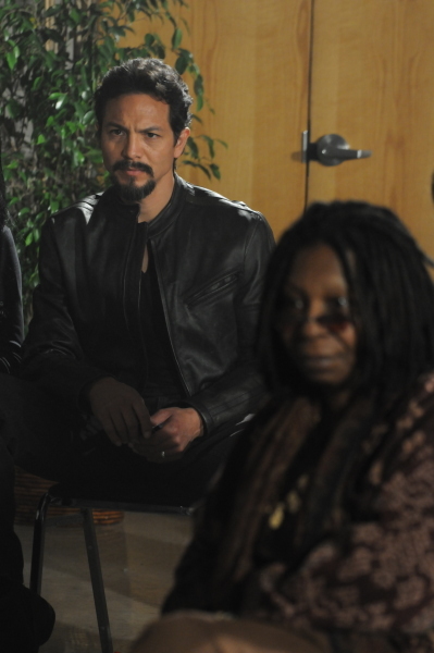 Still of Whoopi Goldberg and Benjamin Bratt in The Cleaner (2008)