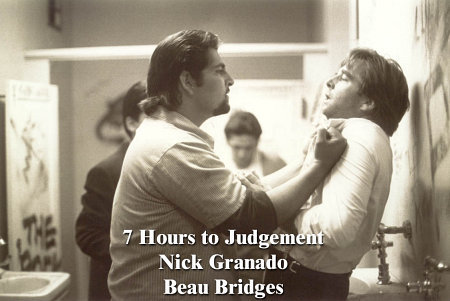 Beau Bridges and Nick Granado in Seven Hours to Judgment (1988)