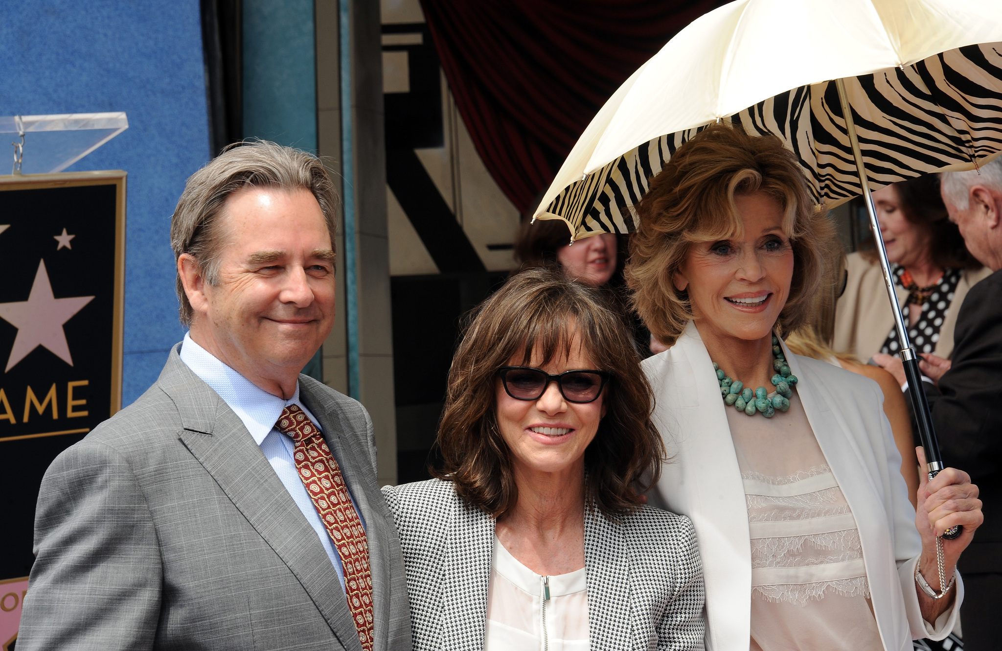 Sally Field, Jane Fonda and Beau Bridges