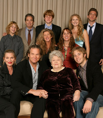 Jeff Bridges, Beau Bridges, Dylan Bridges and Lucinda Bridges