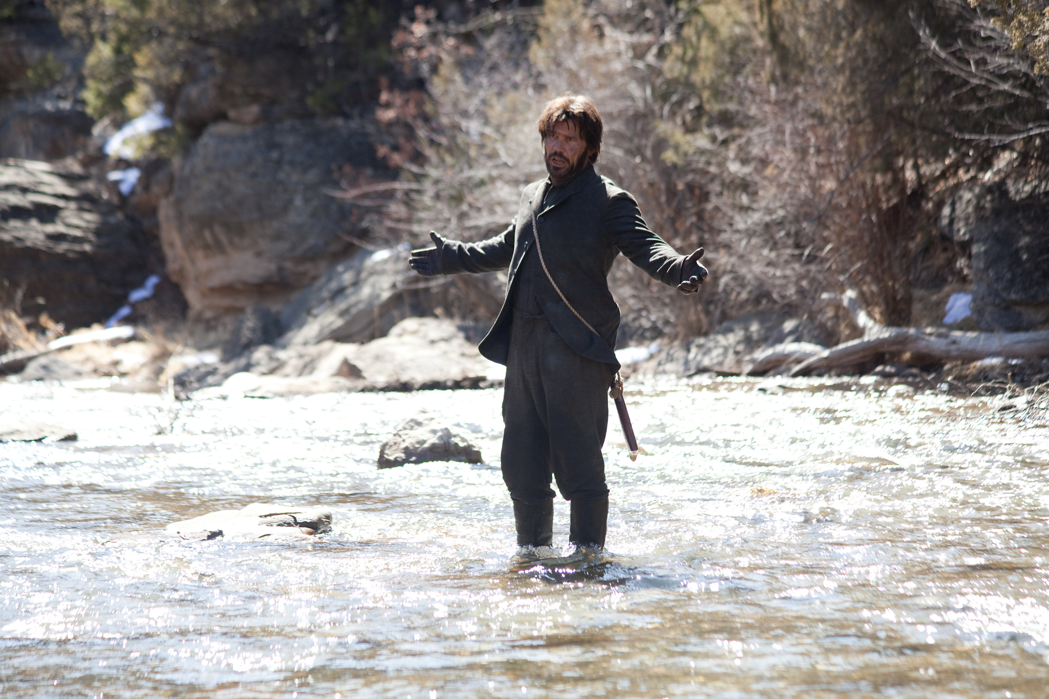 Still of Josh Brolin in Tikras isbandymas (2010)