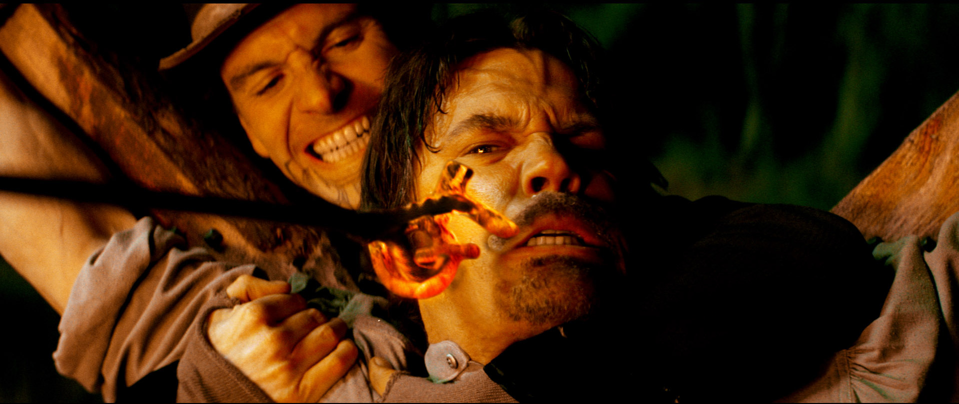 Still of Josh Brolin and Michael Fassbender in Jonah Hex (2010)