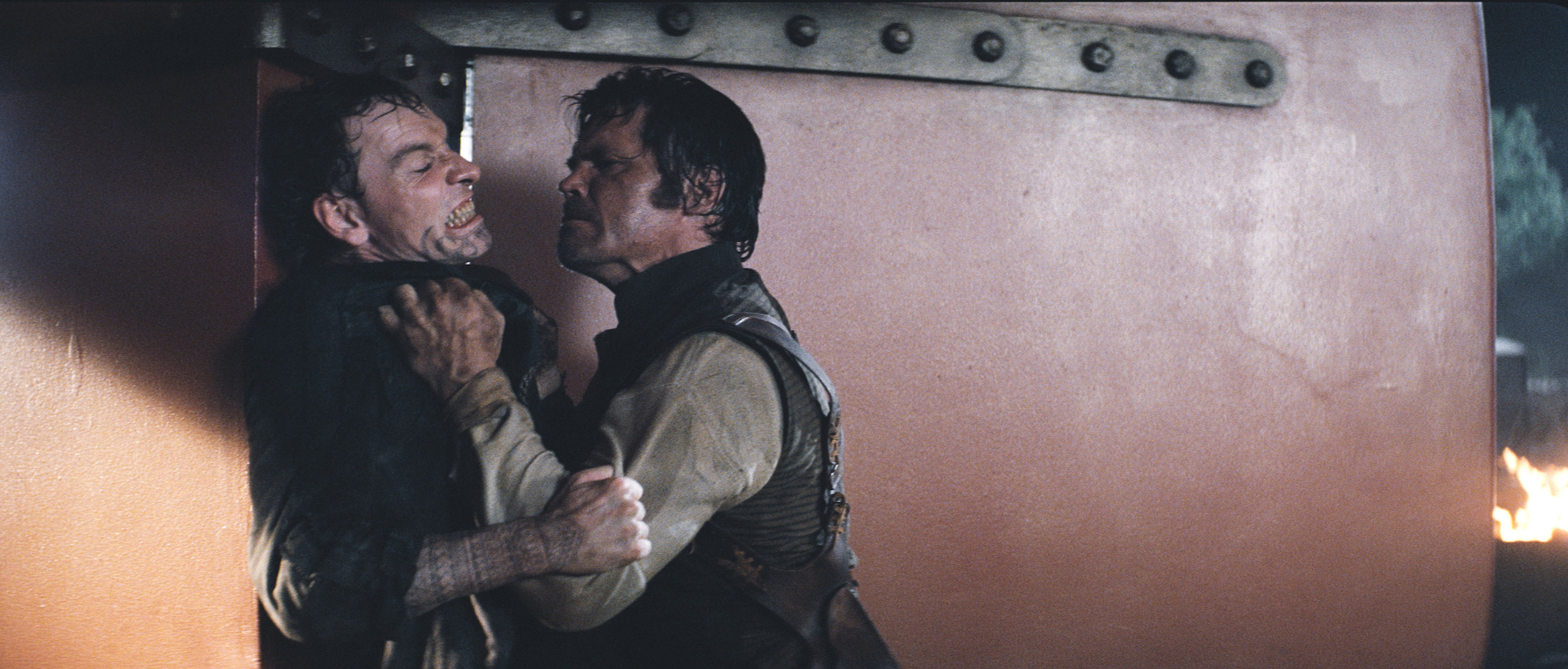 Still of Josh Brolin and Michael Fassbender in Jonah Hex (2010)