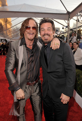 Mickey Rourke and Josh Brolin