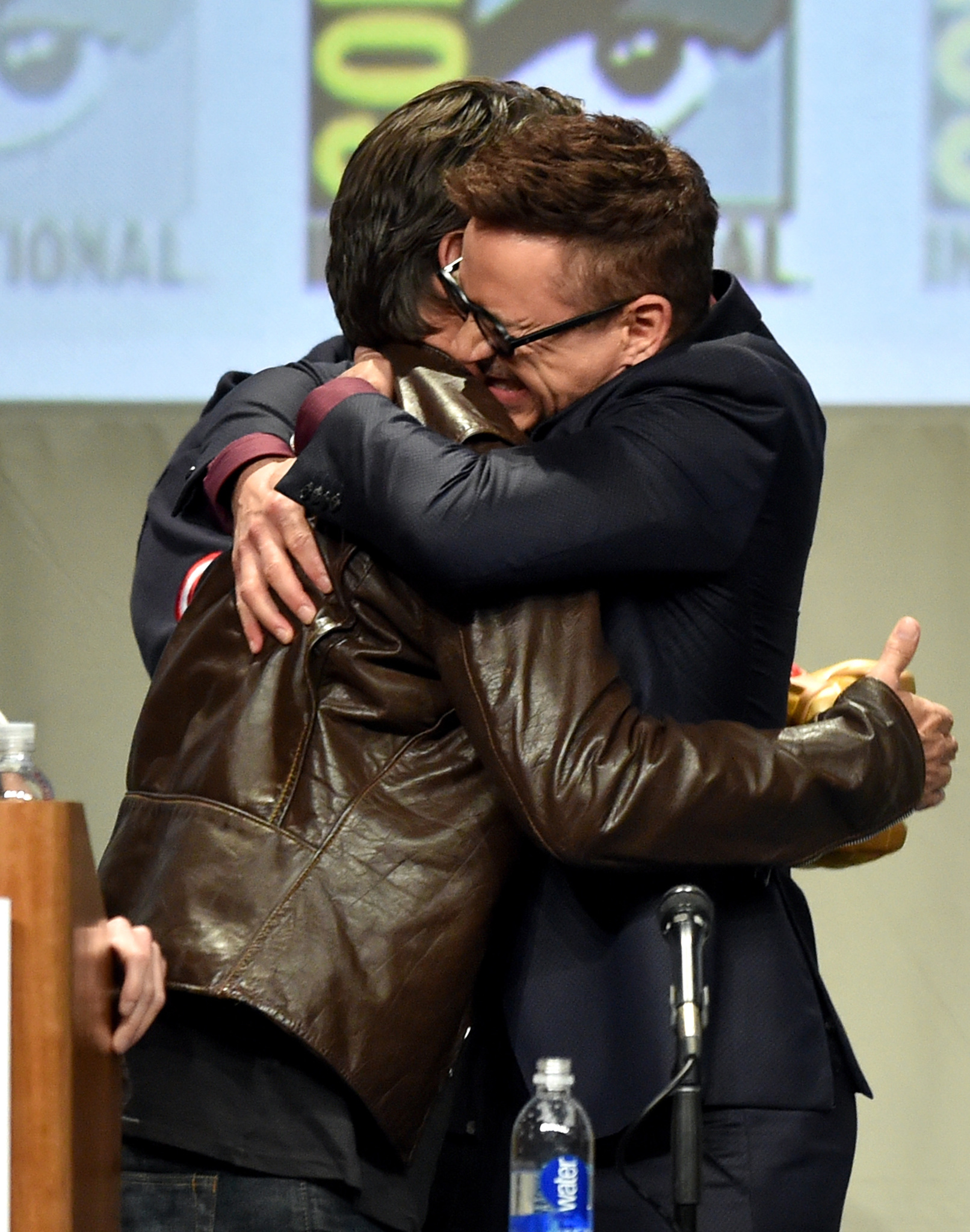 Robert Downey Jr. and Josh Brolin