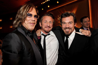 Sean Penn, Mickey Rourke and Josh Brolin