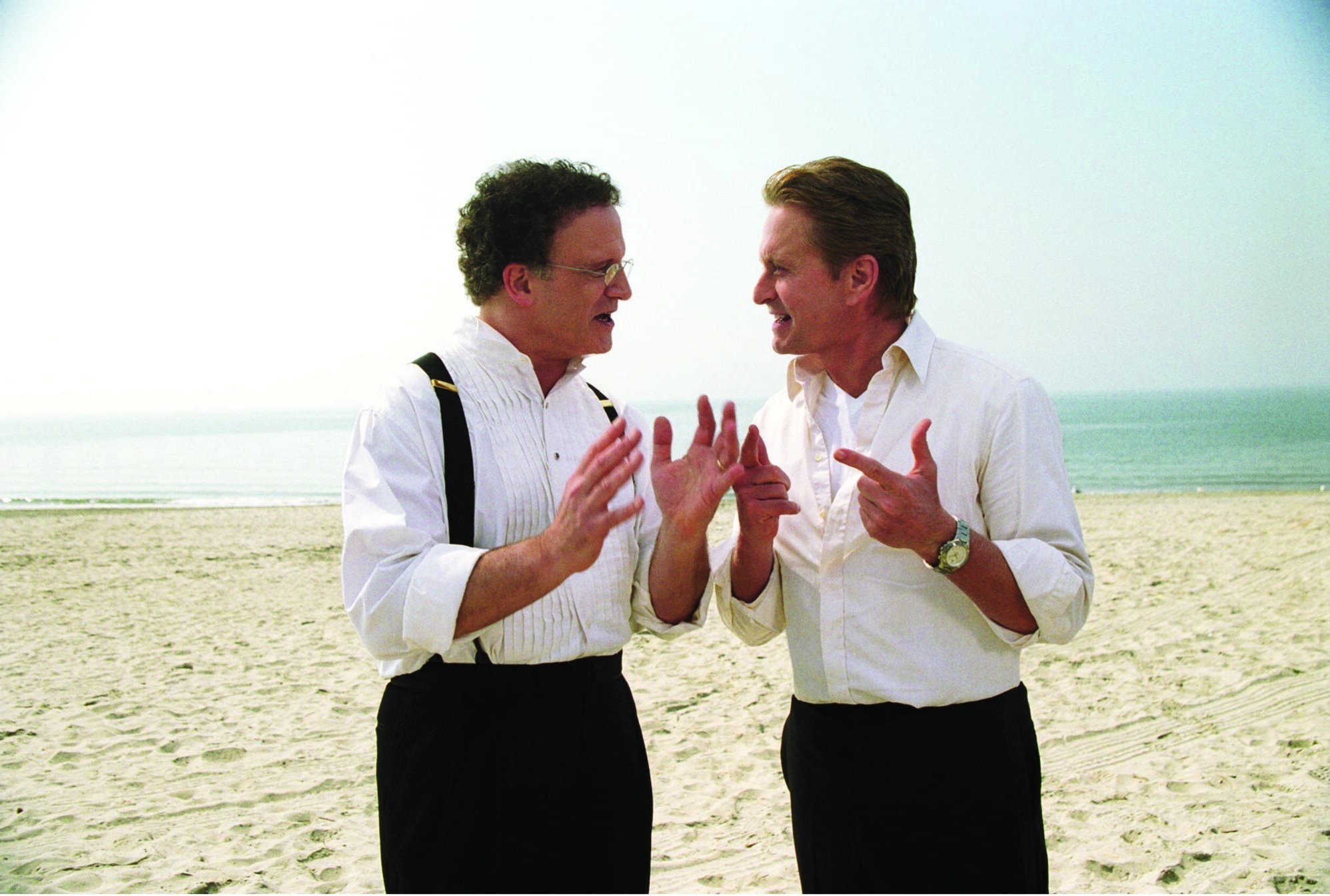 Still of Michael Douglas and Albert Brooks in The In-Laws (2003)