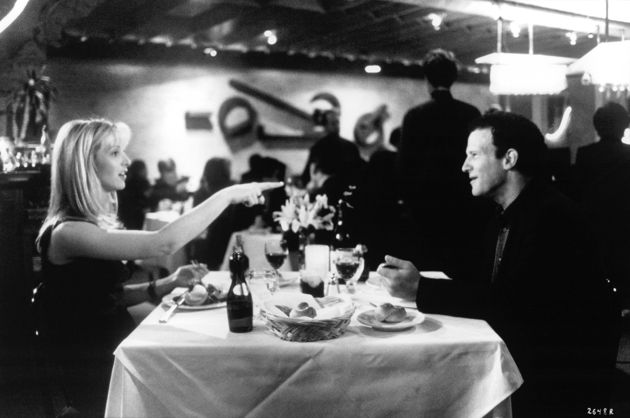 Still of Albert Brooks and Lisa Kudrow in Mother (1996)