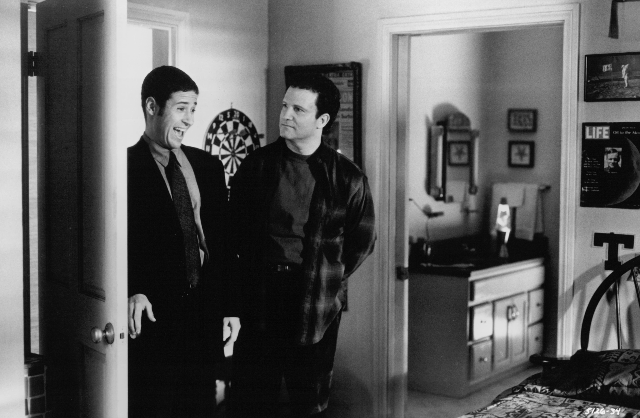 Still of Albert Brooks and Rob Morrow in Mother (1996)