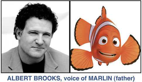 Albert Brooks in Zuviukas Nemo (2003)