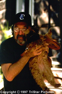 Director James L. Brooks with Verdell