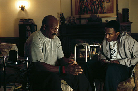 Still of Jim Brown and Anthony Mackie in She Hate Me (2004)