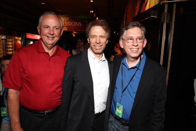 Jerry Bruckheimer, Hoyt Yeatman and Dick Cook at event of G Burys (2009)