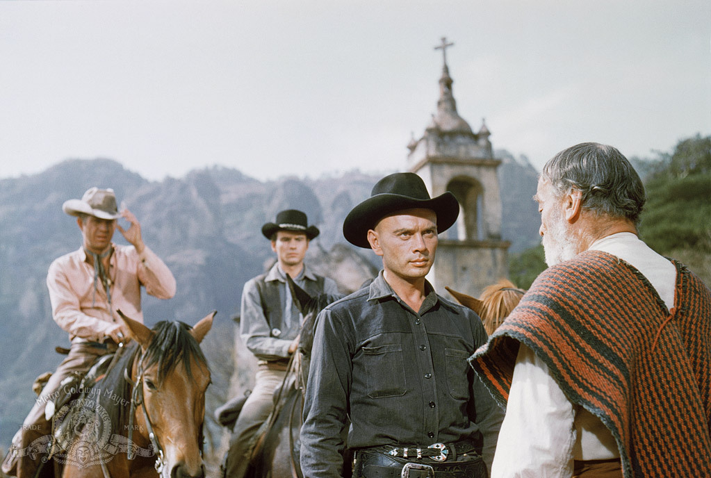 Still of Yul Brynner in The Magnificent Seven (1960)
