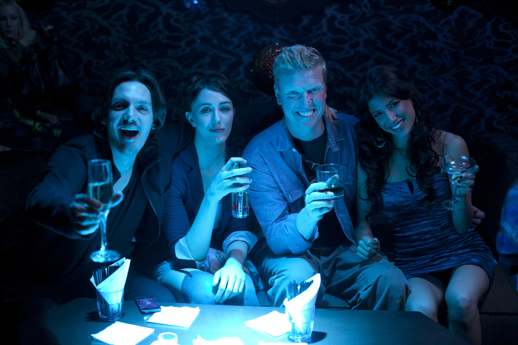 Still of Jake Busey, Lukas Haas, Tania Raymonde and Madeline Zima in Crazy Eyes (2012)