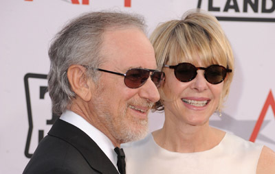 Steven Spielberg and Kate Capshaw