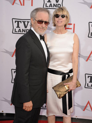 Steven Spielberg and Kate Capshaw