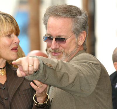 Steven Spielberg and Kate Capshaw