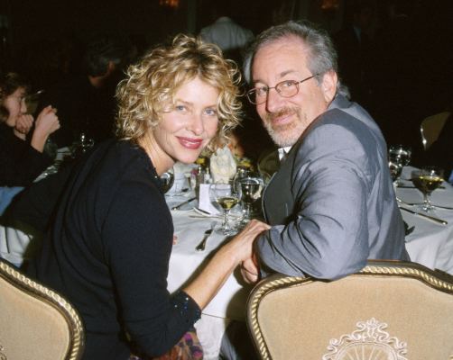 Steven Spielberg and Kate Capshaw