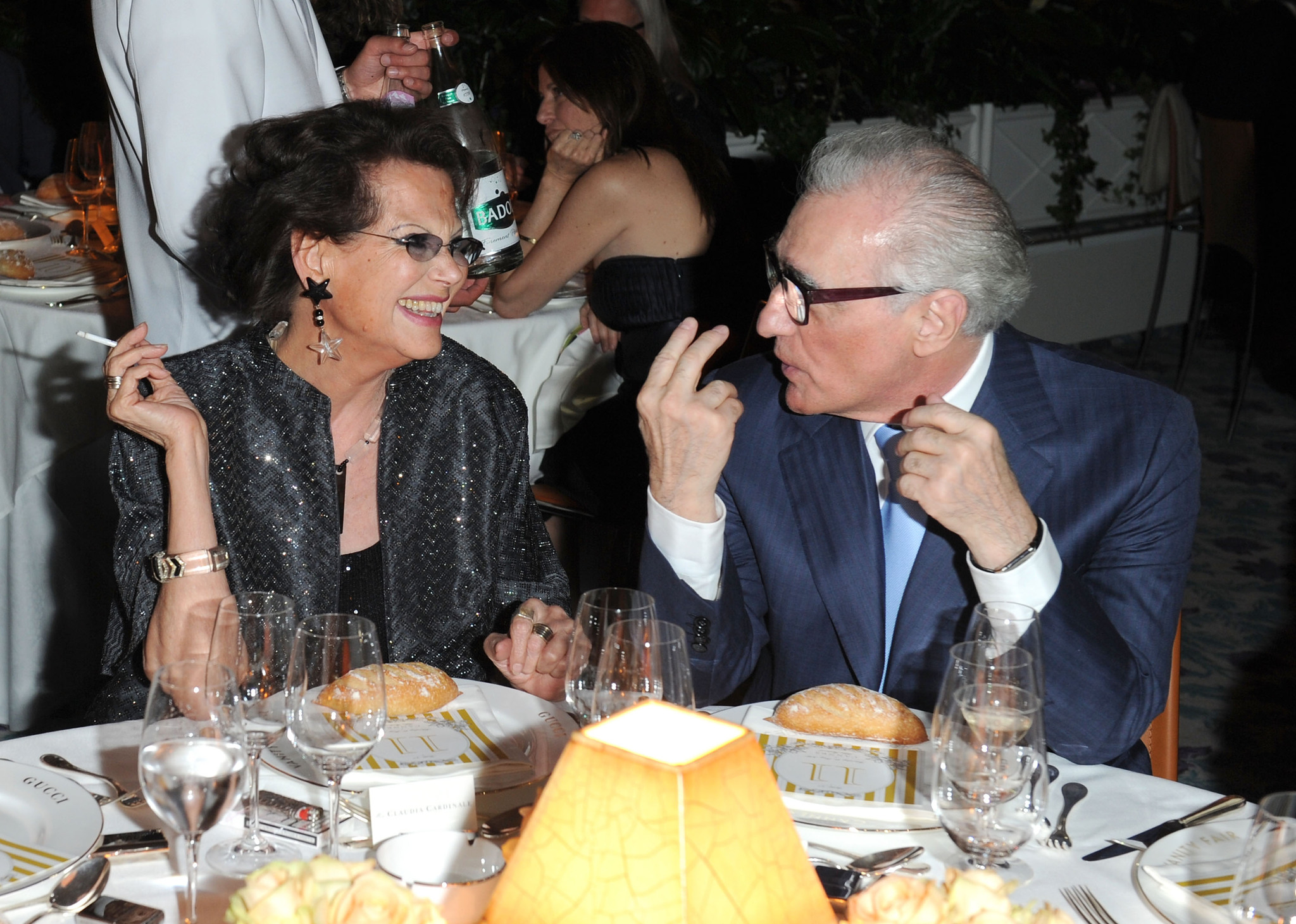 Martin Scorsese and Claudia Cardinale