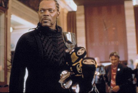 Still of Samuel L. Jackson and Robert Carlyle in The 51st State (2001)