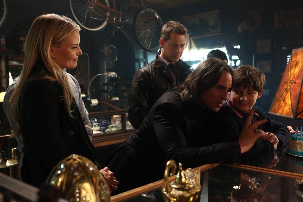Still of Robert Carlyle, Jared Gilmore and Josh Dallas in Once Upon a Time (2011)