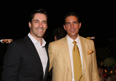 Jim Caviezel and Jon Hamm