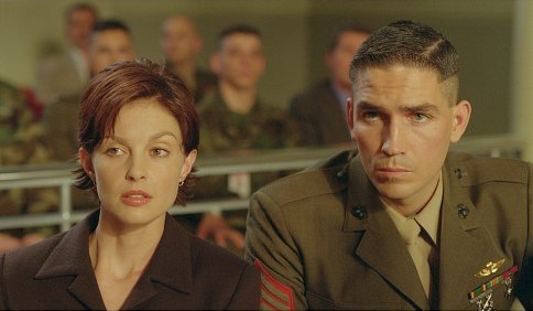 Attorney Claire Kubik (ASHLEY JUDD) and her husband Tom (JAMES CAVIEZEL) closely follow the proceedings of his top-secret military trial.