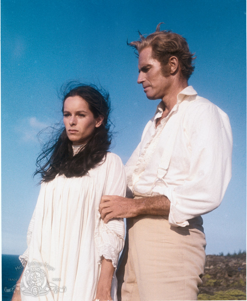 Still of Charlton Heston and Geraldine Chaplin in The Hawaiians (1970)