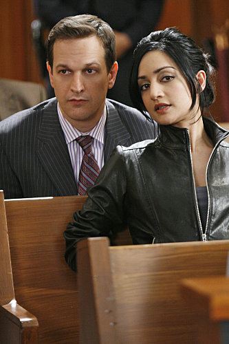 Still of Josh Charles and Archie Panjabi in The Good Wife (2009)