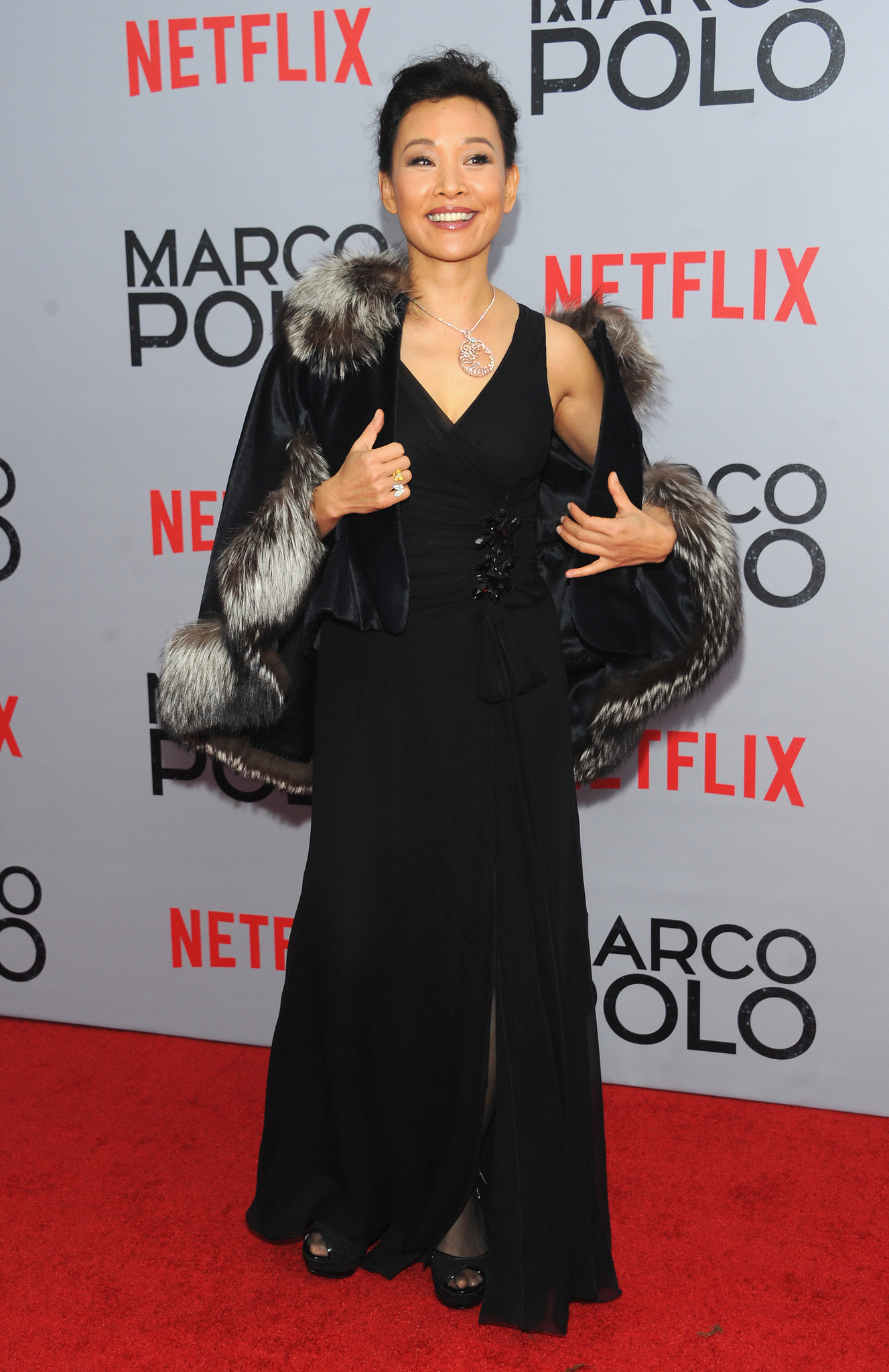 Joan Chen at event of Marco Polo (2014)