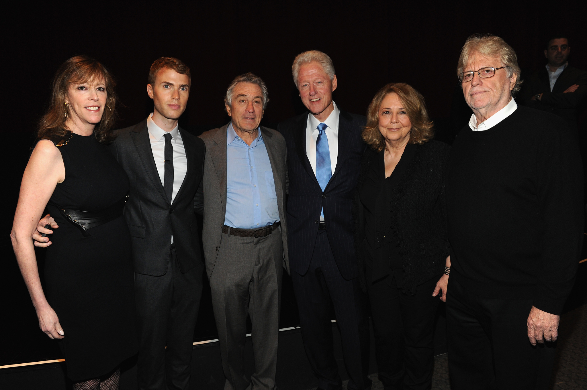 Robert De Niro, Bill Clinton, Linda Bloodworth-Thomason, Jane Rosenthal, Harry Thomason and Shane Bitney Crone at event of Bridegroom (2013)