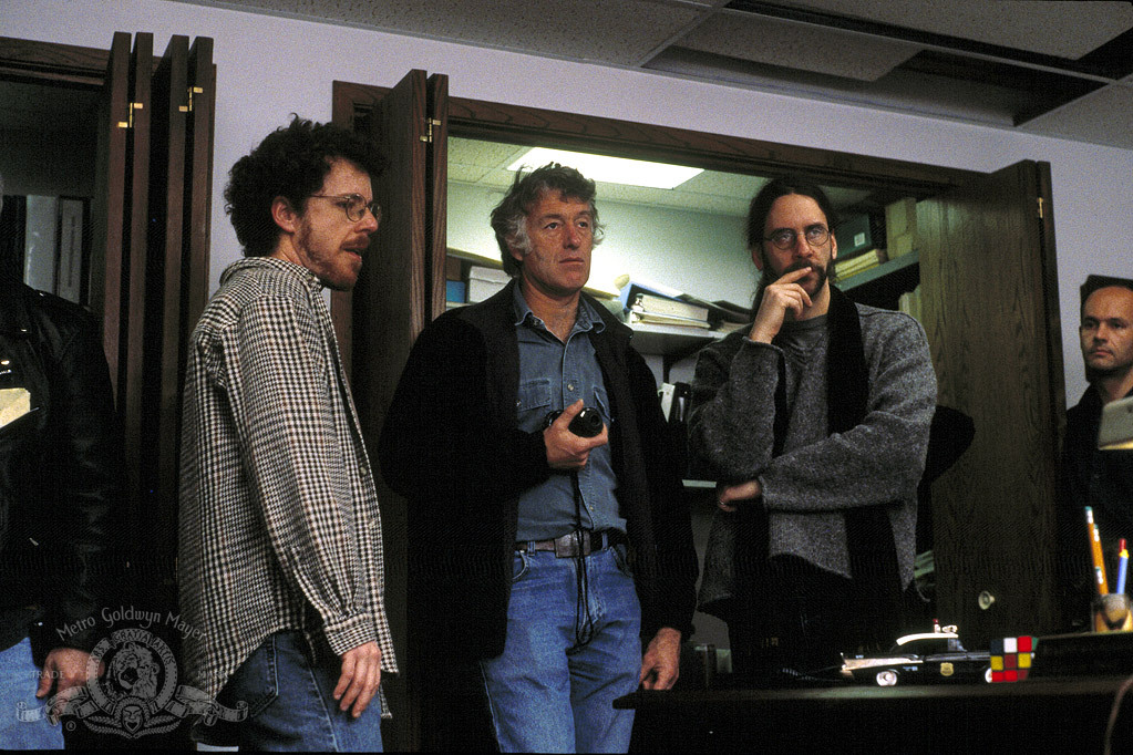 Ethan Coen, Joel Coen and Roger Deakins in Fargo (1996)