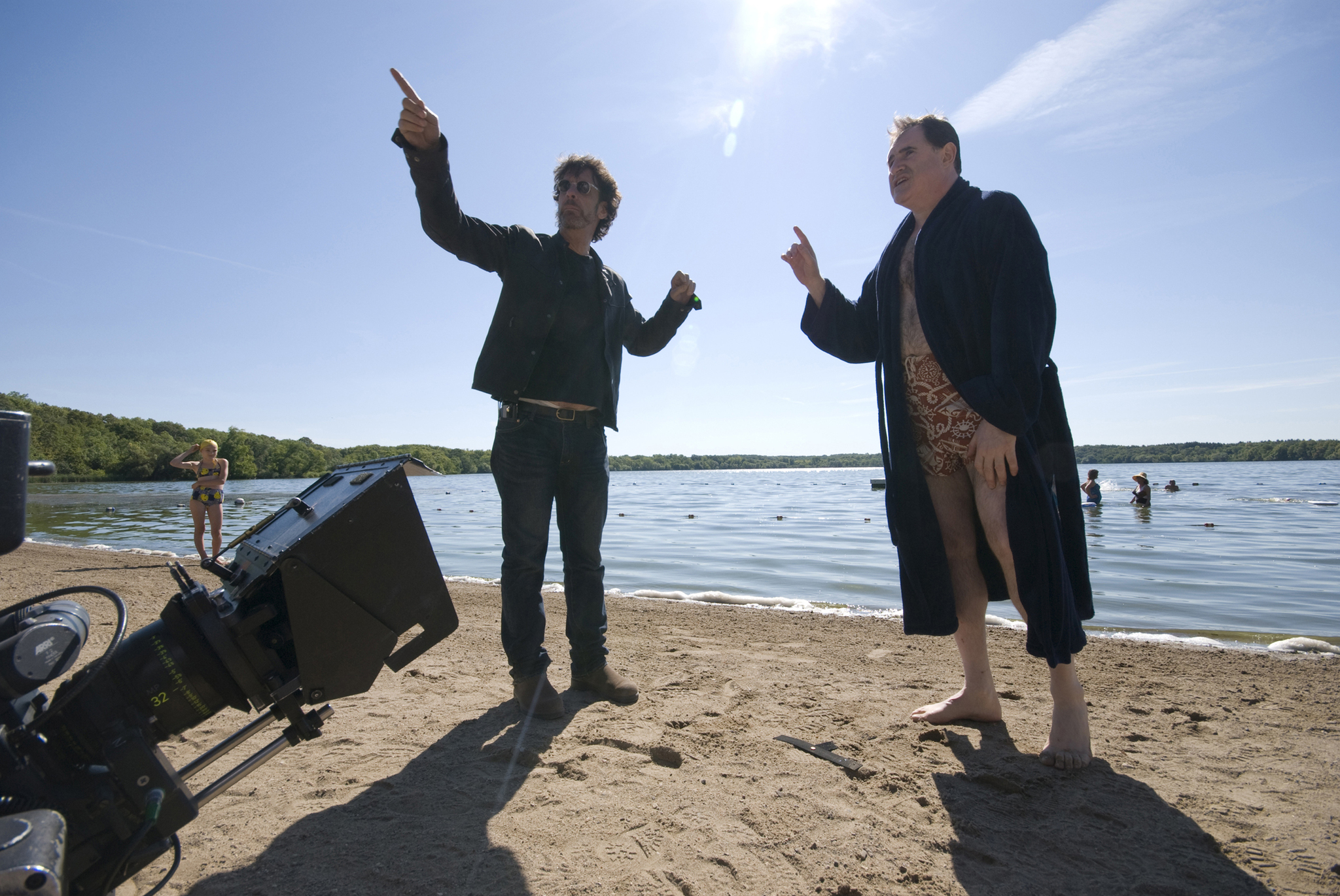 Still of Joel Coen and Richard Kind in A Serious Man (2009)