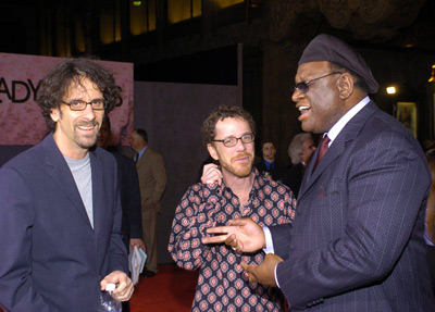 Ethan Coen, Joel Coen and George Wallace at event of The Ladykillers (2004)