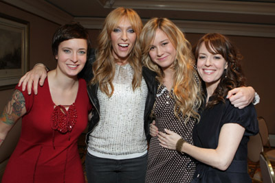 Toni Collette, Brie Larson, Rosemarie DeWitt and Diablo Cody